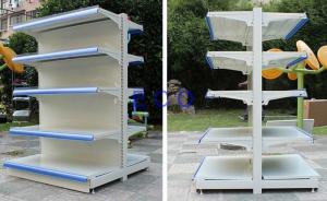 Quality Rustless Supermarket Store Display Shelves wholesale