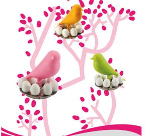 Quality New creative gift product Sparrow with egg shaped Fridge magnet wholesale