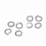 Carbon Steel A105 JIS/ASTM White Zinc-Plated DIN 80 Plain Washers Factory