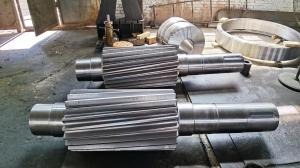 Quality Forging Steel Pinion Helical Gear Grinding Input Main Shaft 17CrNiMo6 62 HRC wholesale