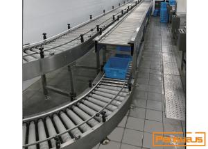 Quality Flexible Carbon Steel Gravity Roller Conveyor 800mm Width wholesale