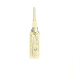 2pcs Lishi Lock Pick Stainless Steel 2 In 1 Lock Pick Portable