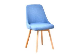 Quality Ergonomic Wood And Upholstered Dining Chairs For Living Room wholesale