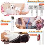 Low Noise Pet Grooming Vacuum Electric Clippers for Easy and Stress-Free