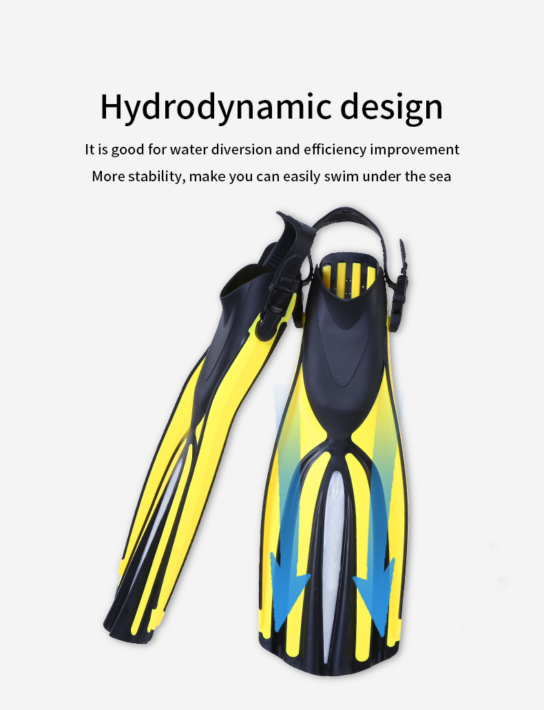 Sportswear Snorkel Mask Set Diving Fins Flipper Gear Set For Scuba Diving