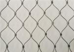Ferrule Style Flexible Stainless Steel Wire Rope Net For Balustrades