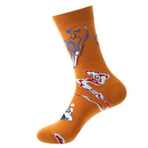 Quality Happy Designer Mens Crew Socks wholesale