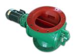 Round Flange Rigid Impeller Feeder Cast Iron Unloading Equipment Compact
