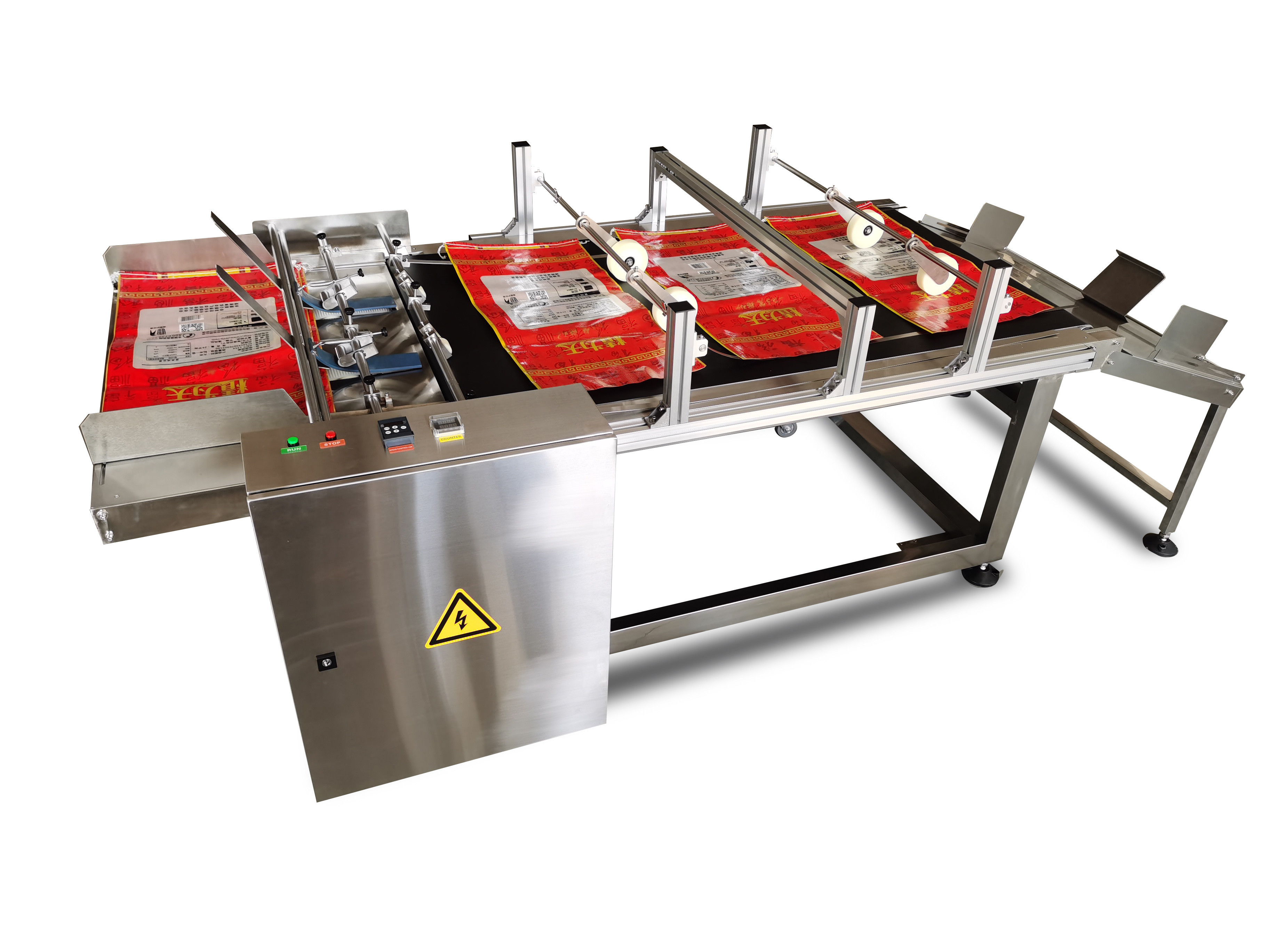 Multifunctional Double Friction Feeder For Rice Bags And Cereal Bags