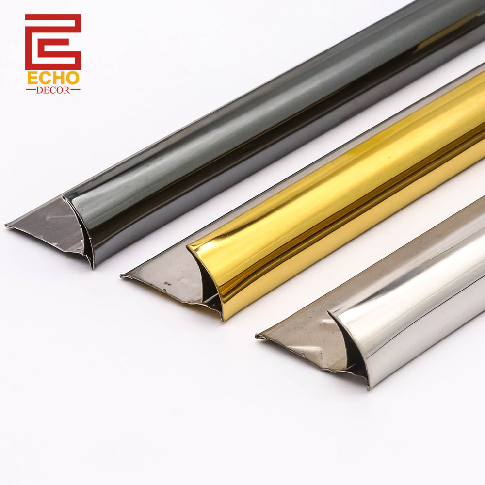  Bullnose Stainless Steel Tile Trim 