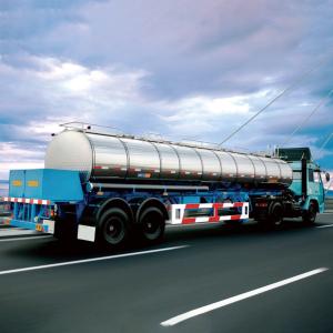 Quality 3 Axles 40000L 30t Insulated Tanker Trailers wholesale