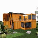 20ft Prefabricated Container House for Hotel by Manufacturers Modern Design