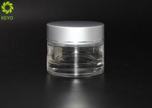 Quality Glass Cosmetic Containers And Jars With Plastic Lid 5g 10g 15g 20g Optional wholesale