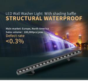 Quality Outdoor 800ma 1200LM Linear Led Wall Washer 18W SMD2835 wholesale