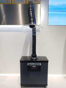 Quality Multilayer Filter 17m/S Hair Salon Fume Extractor Suction Arm wholesale