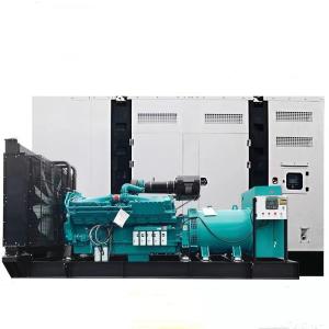 Quality 30-1500kw Silent Diesel Generator Set Four Stroke for Emergency Crew performance wholesale
