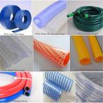 PVC Plastic Flexible Fiber Braided Reinforced Water Pipe Garden Hose