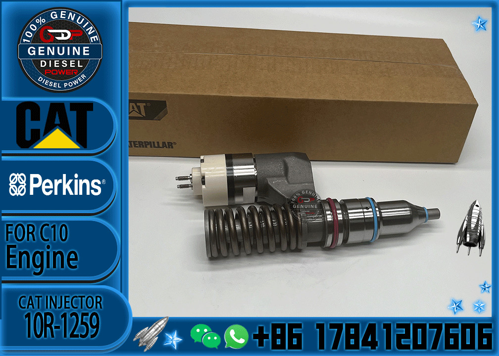 f-diesel Genuine Quality Brand New Diesel Fuel Injector 10R-1259 10R1259 for Caterpillar CAT C10 engine