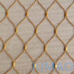 Antifalling 304 Stainless Steel Wire Rope Mesh Net Cable Flexible