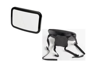 Quality Arylic face breakage-proof 25*17cm Rear Facing Baby View Mirror for Child Safety Car Seat wholesale