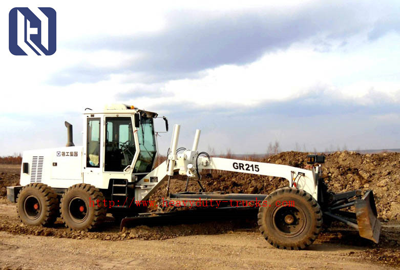 Xcmg 215hp Desel Fule Motor Graders Gr215 With Ripper And Front Blade