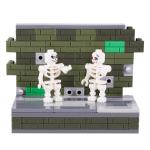 Children gifts medival knight ninja halloween skeleton action figures building