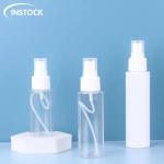 Cosmetic packaging Plastic Spray Bottles 60ml 80ml 100ml Flat Shoulder Empty