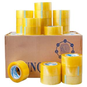 Quality 130 Yards BOPP Packing Tape 45 - 80 Mic Carton Box Packing wholesale