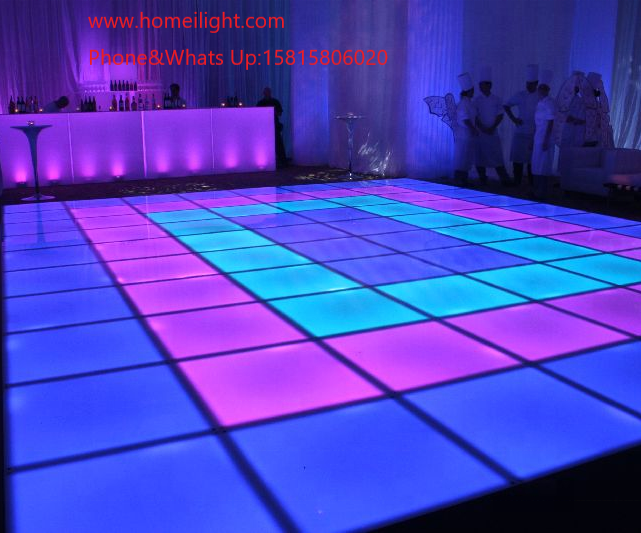 Christmas LED Dance Floor Lights for Event Single Party Year Reunion 50*50*7cm Tiles