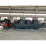 Floating Washing Tank PET Bottle Label Remover Machine For Plastic Flakes