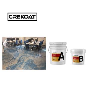 Quality Basecoat Self Leveling Low Viscosity Epoxy Coating 100% Solids 3mm wholesale