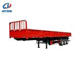 Standard 28Ton Landing Gear Semi-Trailer for 600-1000mm Side Wall Stake Fence