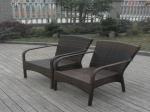 Excellent Strong Hand-Woven Dark Brown Rattan Garden Dining Sets