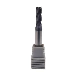 Quality 65HRC 5mm 4 Flutes Cemented Carbide End Mill For Stainless Steel wholesale