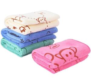 Quality 400g Plain Woven 25 * 50cm Soft Tea Towels With 80% Polyester And 20% Nylon wholesale