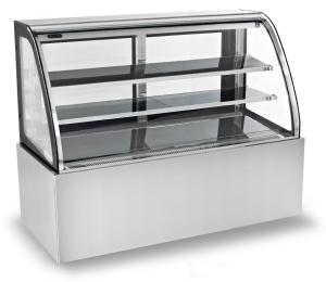 Quality Auto Defrost Refrigerated Cake Showcase , 290L Commercial Cake Fridge with 900mm Length wholesale