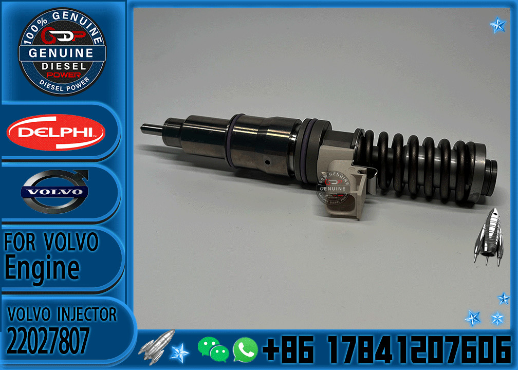 Diesel Fuel Injector Assembly 33800-84700 22027808 22027807 BEBE4B03001 Common Rail Injector Use For Volvo Mack Fit Hyundai E3.5