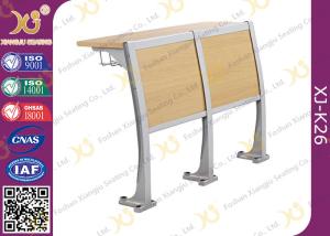 Quality Wooden Material Attached School Desk And Chair Floor Mounted wholesale