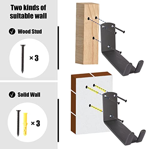 Wall Mounted Bike Hanger OEM Custom Steel Bike Rack Pedal Hook Display Storage Brackets