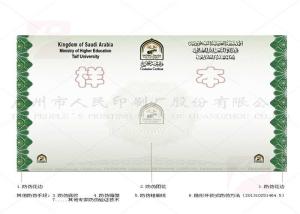 Quality Anti Counterfeit College Diploma Printing Heatproof With Special Anti Forgery Ink wholesale