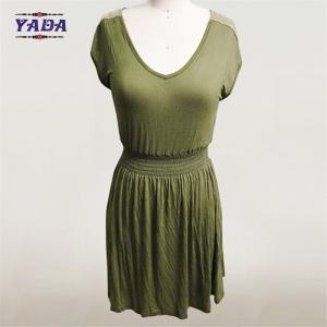Quality Viscose casual plus size women clothing elegant cheap summer dresses beautiful lady fashion dress sale wholesale