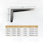 300mm Galvanized Steel Collapsible Shelf Bracket