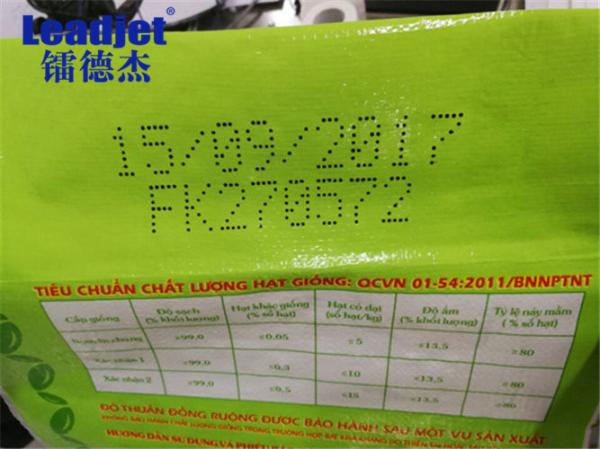 Double Line DOD Inkjet Printer / Automatic Industrial Inkjet Printer ISO
