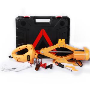 Quality Cigarette Lighter 2 Ton Scissor Jack , Electric Car Scissor Lift 3.5M cable wholesale