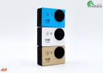 2.0 Inch 1080P Waterproof Action Video Camera , A9 Waterproof 30M Wide Angle