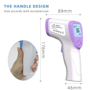 Quality Purple Handheld Infrared Thermometer Easy Operation Portable wholesale