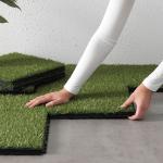 High Wear Resistance PPE Artificial Turf Grass 35mm Height Football Field