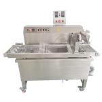 Commercial 60kg Chocolate Enrober Machine For Sale