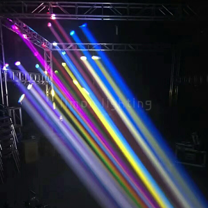Double Rainbow Prisms 350w 17R Sharpy Moving Head Beam Lights with Frost Effects