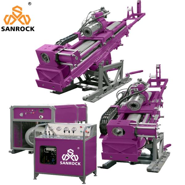 Horizontal Core Drilling Rig Machinery Tunnel Exploration Hydraulic Core